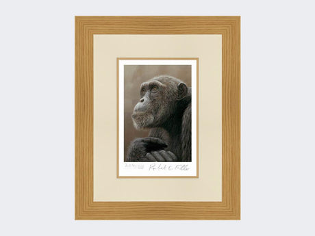 chimp-of-mahale-print-Light-Oak