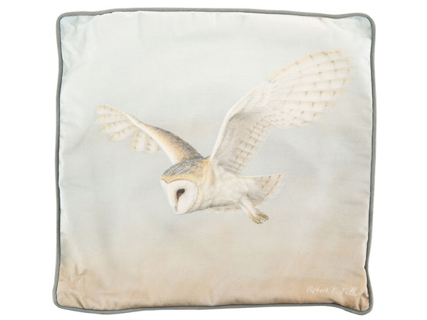 Barn Owl Cushion Cover only | Luxury Linen Mix