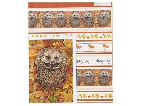 Hedgehog | Luxury Gift Wrap & Greetings Card